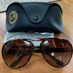 Ray Ban 4090 Aviator Tortoise